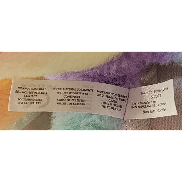 The Petting Zoo Ombrez Octopus Stuffed Animal Plush Rainbow Toy Kids Oce… - Picture 9 of 10